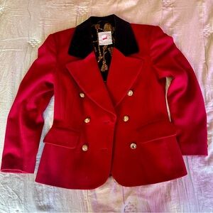 RARE Vintage 80s Luxury Mondi Cashmere & Silk Blazer